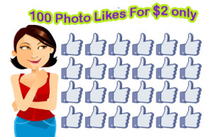 buy 100 FB photo likes