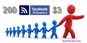 buy facebook followers 200
